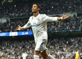 '멀티골' 호날두, UEFA 선정 아포엘전 '최우수 선수'