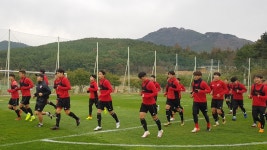 부산 아이파크, K리그1 승격 위해 통영에서 마지막 담금질