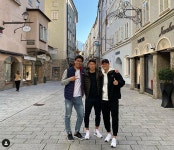 [In 잘츠부르크] 정현-백승호 방문에 황희찬 반응, 짧았지만 좋은 시간