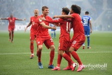 [분데스 리뷰] 선수들 보이콧 사태 뮌헨, 호펜하임에 6-0 승...1위 유지