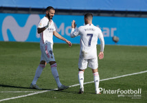 [라리가 리뷰] 아자르 1골+벤제마 2골 1도움 레알, 우에스카 4-1 대파