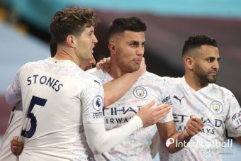 [EPL 리뷰] '로드리 결승골' 맨시티, A.빌라에 2-1 역전승...맨유와 11점차