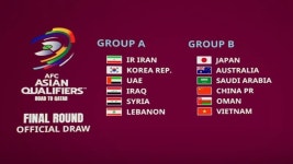 [오피셜] 한국, 이란-UAE-이라크-시리아-레바논과 '월드컵 최종예선' 치른다