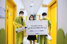 코로나19 OUT 충남아산, 지역 내 어린이집 방역 봉사 진행!