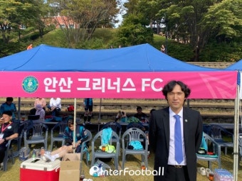 [K리그 퀸컵] 깜짝 등장한 김길식 안산 단장, 