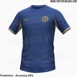 첼시 정신 차렸구나! 23-24시즌 블루 골드 홈킷 유출...3도 빠진다