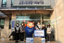 충남아산, 관내 복지관에 방역 물품 기부