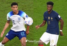 '차기 월클' MF 맞대결...벨링엄vs추아메니, 잉글랜드-프랑스 8강 격돌