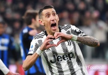 [UEL 리뷰] 디 마리아 해트트릭 유베, 낭트 3-0 격파...16강 진출