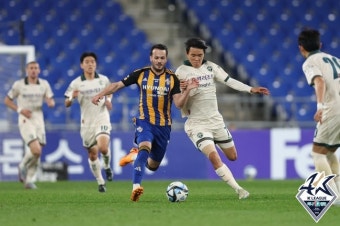 주민규, 울산 상대 결승골로 대전이 3-2 승리, 14년 만에 원정에서 우승