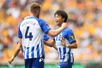 [EPL 리뷰] 같은 골, 다른 결과→황희찬-미토마 나란히 득점...울버햄튼, 최악 수비력-엉망 공격 속 브라이튼에 1-4 대패