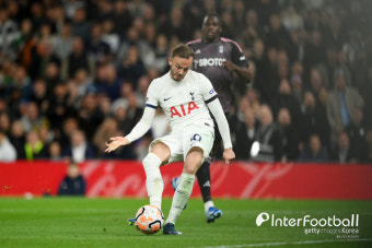 '메디SON 합작!' 손흥민, 올 시즌 첫 도움 기록→메디슨 득점...토트넘, 풀럼에 2-0(후반 진행 중)