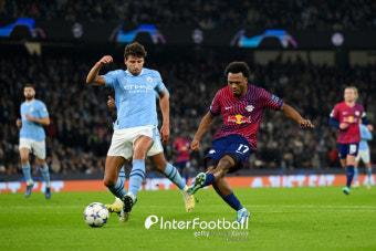 [UCL 리뷰] 오펜다에 2실점→후반 3골 폭발...맨시티, 라이프치히에 3-2 역전승→5전 전승 속 16강 확정