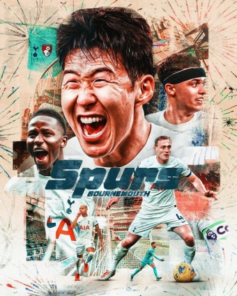 亞컵 전 마지막 경기 유력...손흥민, 본머스전 포스터 메인 장식!...3G 연속 공격P 달성할까