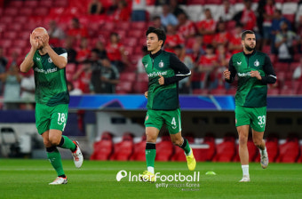 6연승 달리던 벤피카, 황인범 앞에서 '브레이크' 페예노르트 3-1 승...평점 7점 맹활약 