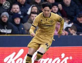 '최악의 공격력' QPR, 임대생 양민혁 데뷔전 치르자 살아나...YANG 분투에도 밀월에 1-2 패
