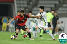 [K리그2 스타] 포르투 출신답다! 경남 마세도, 한국 무대 첫 공격P...맹활약 기대