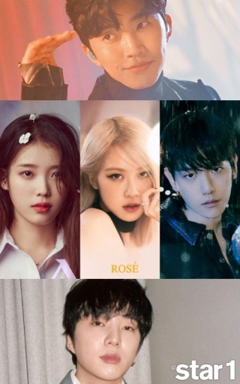 임영웅, 아이유, 로제, 백현, 강승윤… 믿고 듣는 솔로들의 귀환 [스타@스캔]