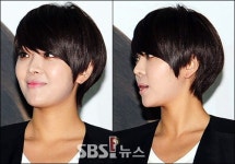 [E!포토]나르샤, 짙은 메이크업에 얼굴과 목 색깔이 달라~