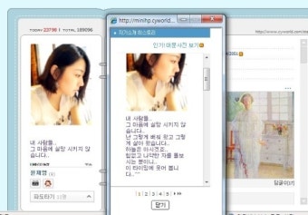 윤채영 심경, 