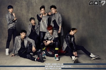 'JYP 7인조 신인 보이 그룹' GOT7, 멤버들 단체 이미지 '훈훈'