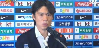 홍명보 사퇴 기자회견 