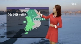 전국 눈과 비 '중부지방부터 시작된 눈 비 전국으로...' 그치면 또 한파