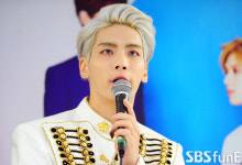 [E포토]샤이니 종현, 이수만 선생님께 노래 칭찬 받았어요