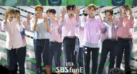 [IINK콘서트]에너제틱 워너원 등장, 문학경기장 떠나갈 듯한 환호성