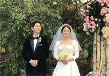 송혜교♥송중기, 싱글벙글 결혼식 #동시입장 #특급하객 #편지낭독