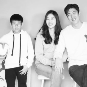 장신영강경준, 12세 아들 정안 군까지 행복한 가족사진