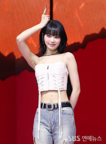 [E포토] 르세라핌 김채원, '서부의 러블리 카우걸'