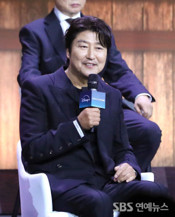 [E포토] 송강호, '삼식이 삼촌' 데뷔 35년 만의 첫 드라마