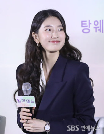 [E포토] 영화 '원더랜드'로 돌아온 수지