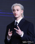 [E포토] 스트레이 키즈 방찬, 스테이에 보내는 사랑