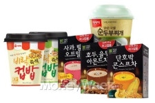 바쁜 현대인 위한 식사대용식 잇따라 출시.. 컵밥에서 도시락까지..