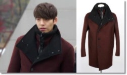 [★ITEM] ‘상속자들’ 김우빈, 시크한 최영도의 하이넥 칼라 코트룩