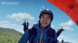 공유 패러글라이딩, 뉴질랜드 창공 가른 남성미