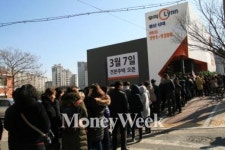 우미건설 경산 신대·부적지구 우미 린 방문객 인산인해