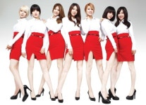 걸그롭 AOA, 강정이기가막혀와 함께..