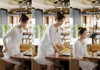 '참 좋은 시절' 이엘리야, 펀칭 스커트로 트렌디하게 '청순가련룩'