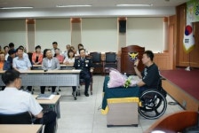 영암경찰서, 강원래 초청 교양아카데미 성료