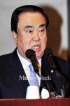 [MW사진] 동학사상 토론회, 문희상 비대위원장 축사