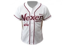 넥센히어로즈 선수들 BBQ(비비큐) 로고 부착된 유니폼 입는다!