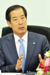 [MW사진] 출산휴가 관련 소견 밝히는 박용주 회장
