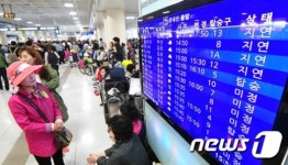 제주공항, 강한 비바람에 결항·회항 사태 속출… '윈드시어' 특보 발효