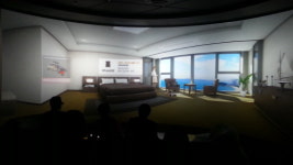 모델하우스에 VR체험관 등장