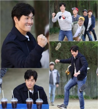 '1박2일' 유지태, 김준호와 절친 케미 