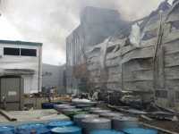 화성 발안산업단지 화장품공장서 화재… 1명 부상·14명 대피