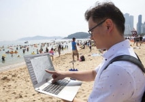 SK텔레콤, 해운대 피서객 논란 종지부 찍는다